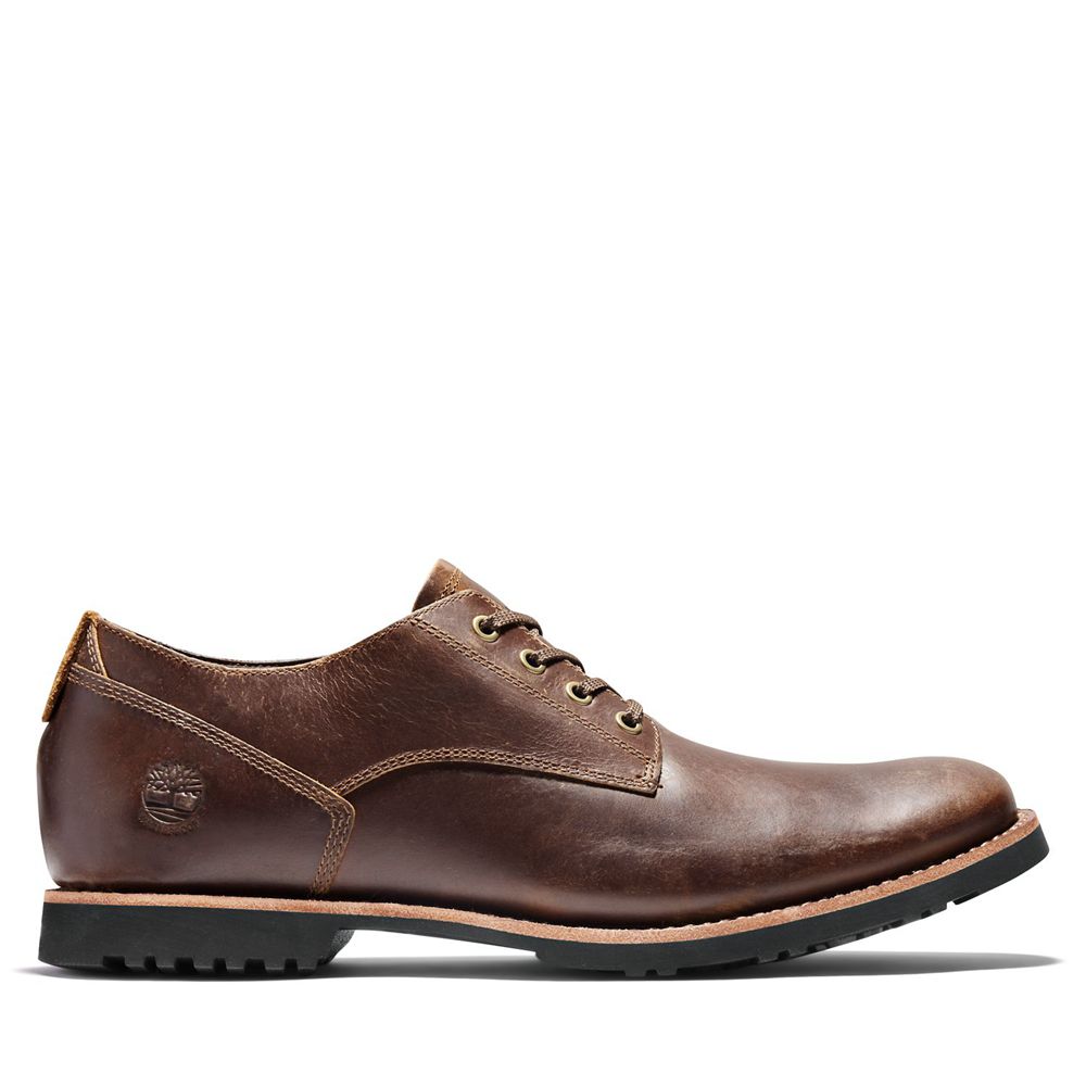 Pantofi Oxford Timberland Barbati Maro - Kendrick Waterproof - Romania - ANGFUJ154